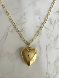 Bubble Heart Necklace