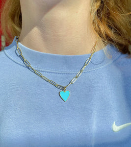 beautiful in blue neckalce
