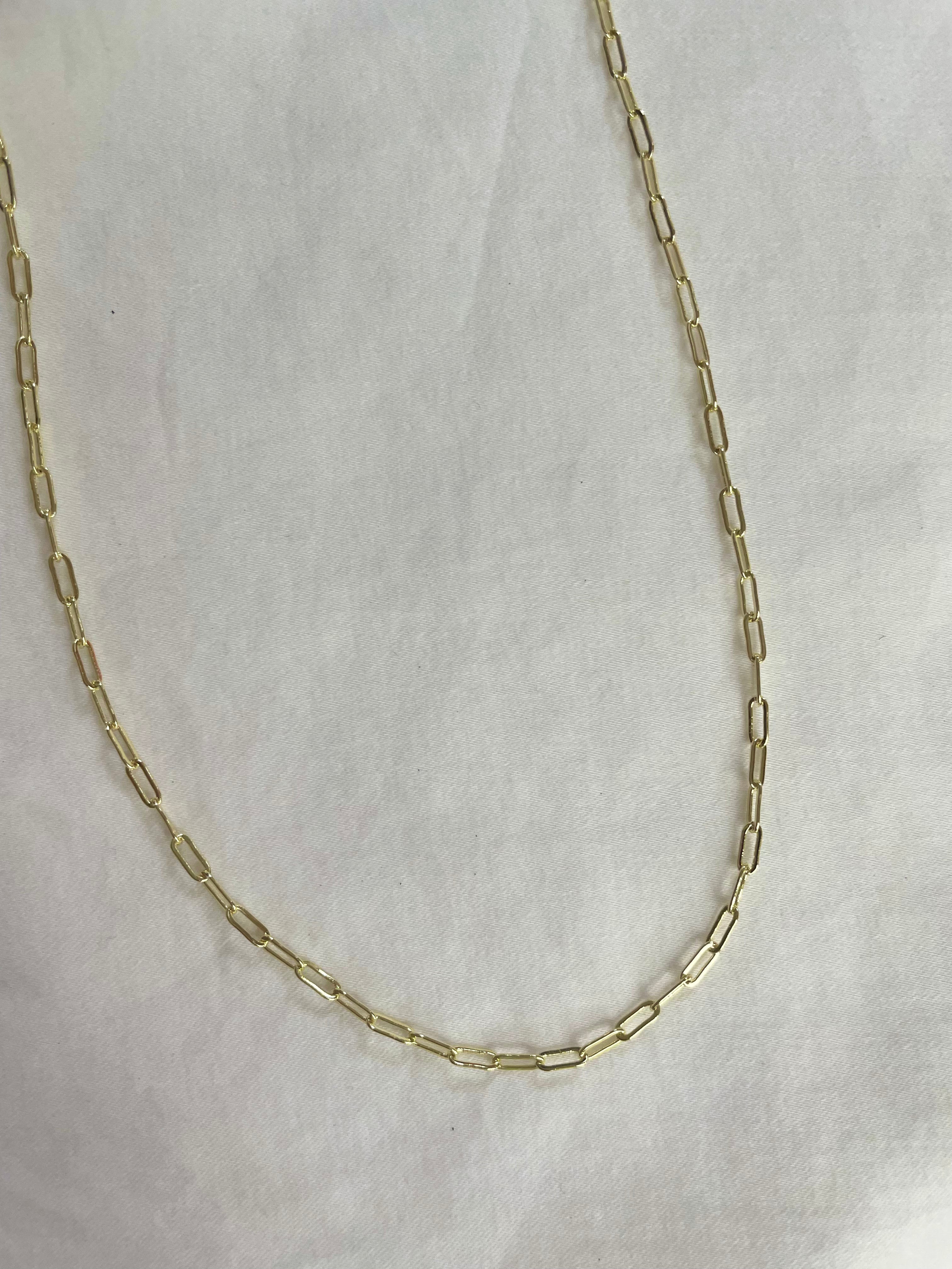 luxe link necklace