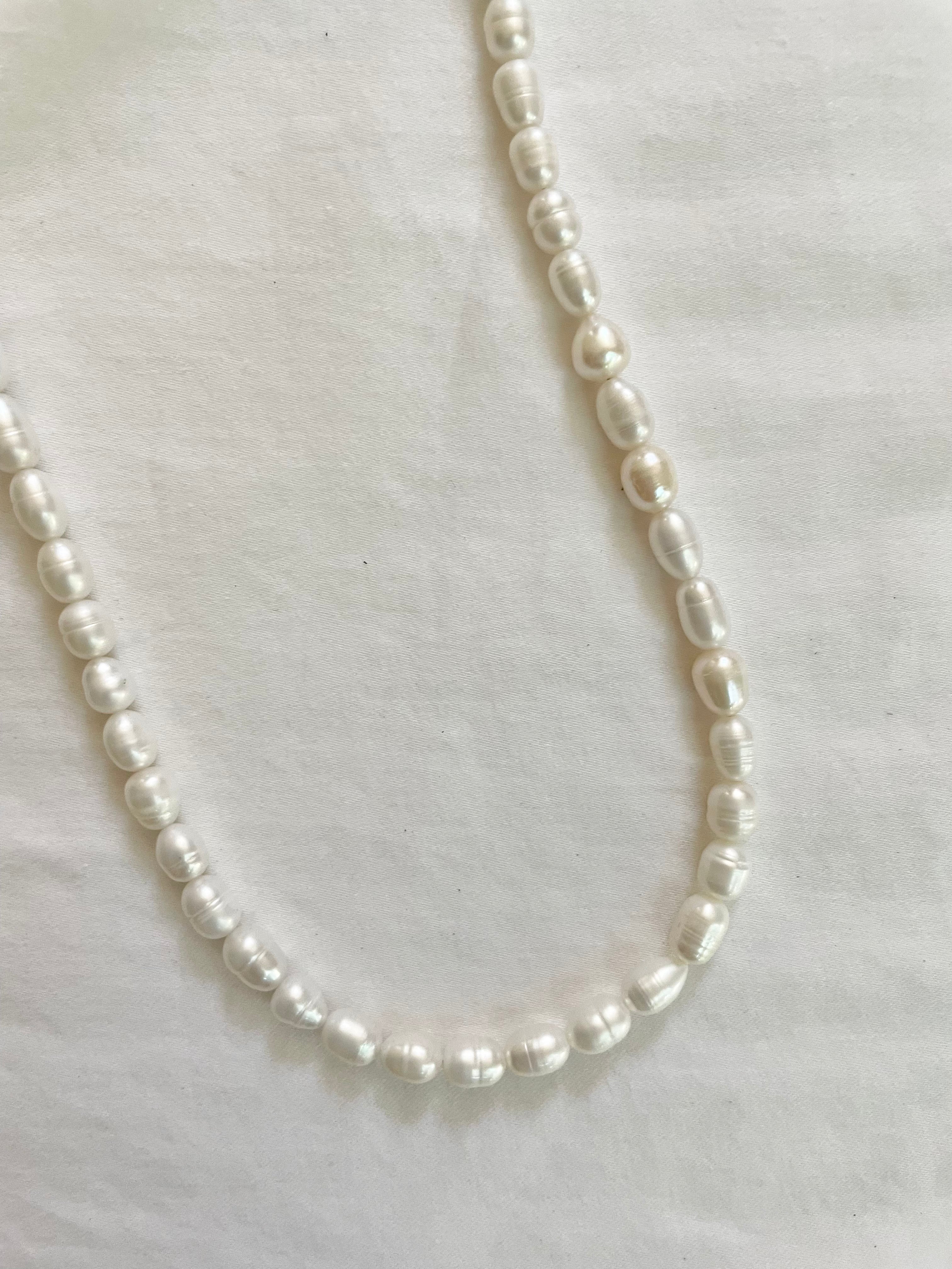 freshwater pearl necklace Firefly Jewels